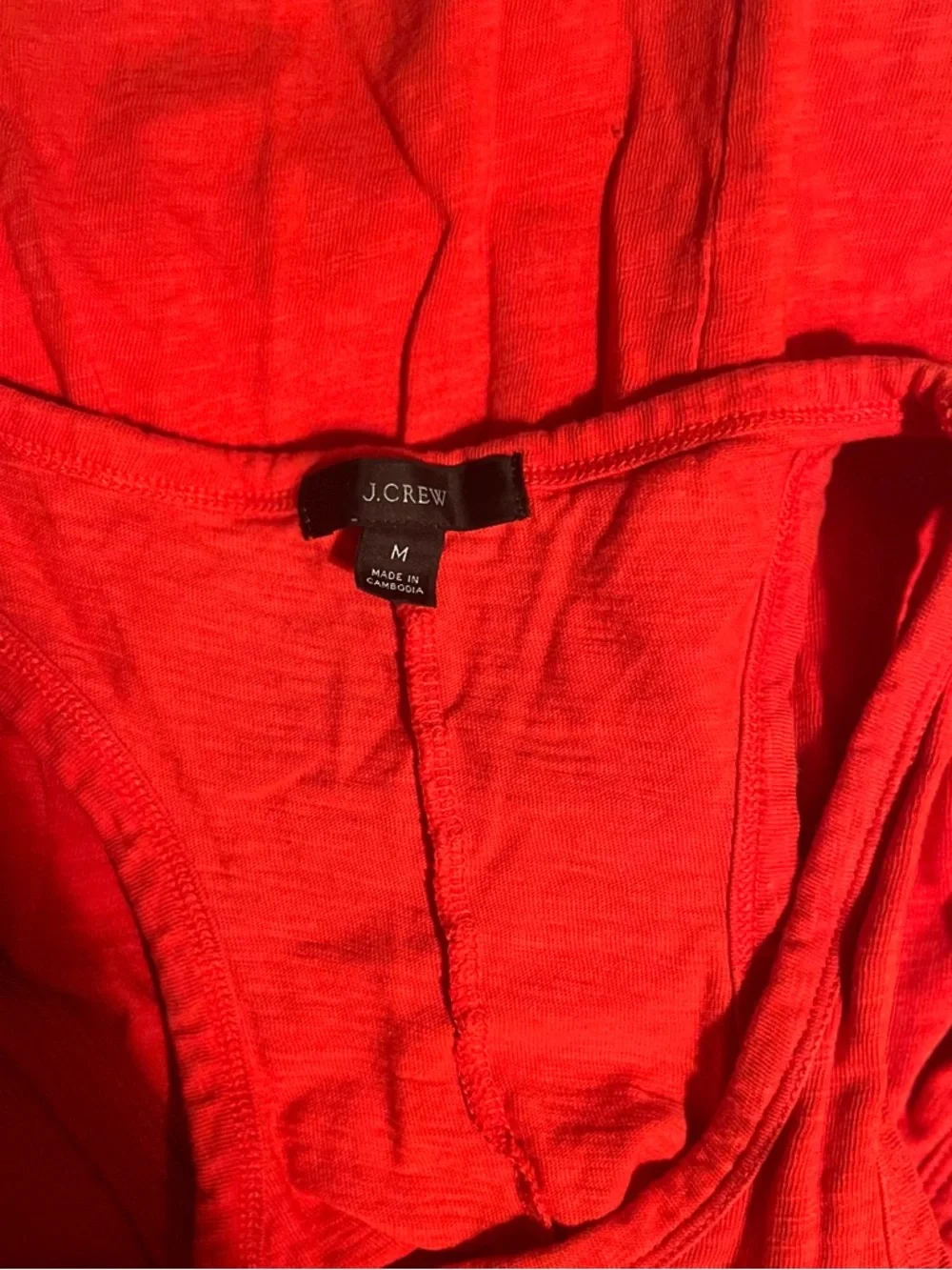 J. Crew Red Sleeveless Tank Dress - Picture 12 of 12